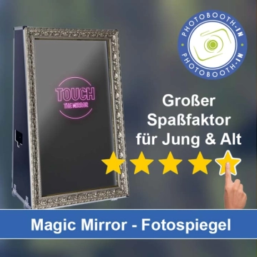 In Iphofen einen Magic Mirror Fotospiegel mieten