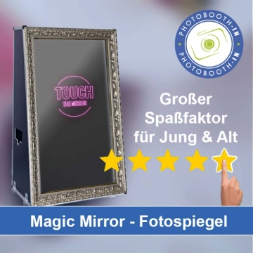 In Isenbüttel einen Magic Mirror Fotospiegel mieten