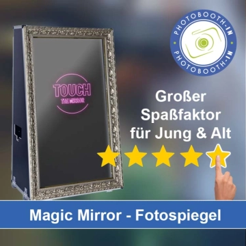 In Isselburg einen Magic Mirror Fotospiegel mieten