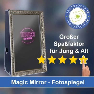 In Itzehoe einen Magic Mirror Fotospiegel mieten