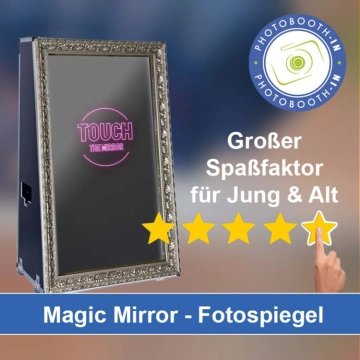 In Jandelsbrunn einen Magic Mirror Fotospiegel mieten