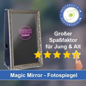 In Jessen (Elster) einen Magic Mirror Fotospiegel mieten