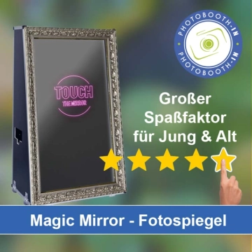 In Jetzendorf einen Magic Mirror Fotospiegel mieten