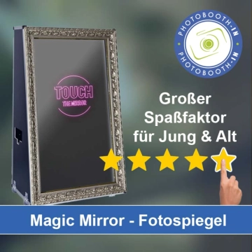 In Jevenstedt einen Magic Mirror Fotospiegel mieten