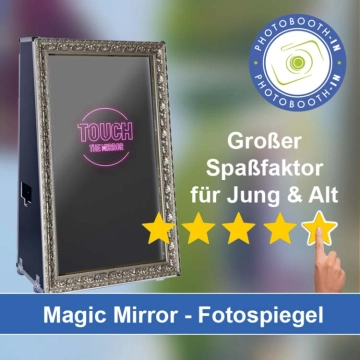 In Jork einen Magic Mirror Fotospiegel mieten