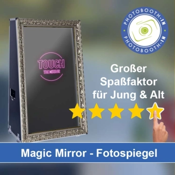 In Jülich einen Magic Mirror Fotospiegel mieten