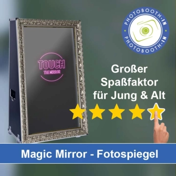 In Kaisheim einen Magic Mirror Fotospiegel mieten