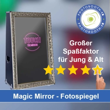 In Kalbach einen Magic Mirror Fotospiegel mieten