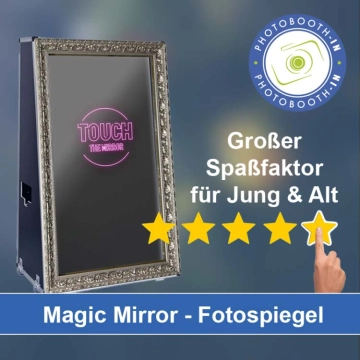 In Kaltenkirchen einen Magic Mirror Fotospiegel mieten