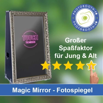 In Kaltennordheim einen Magic Mirror Fotospiegel mieten