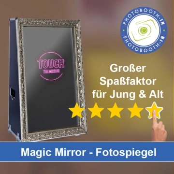 In Kamen einen Magic Mirror Fotospiegel mieten