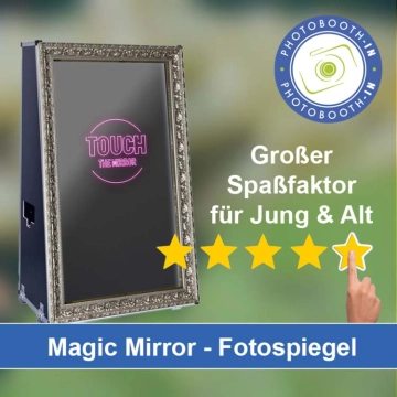 In Kamenz einen Magic Mirror Fotospiegel mieten