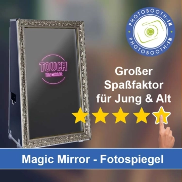 In Kandel einen Magic Mirror Fotospiegel mieten