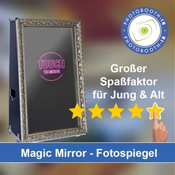 In Kappelrodeck einen Magic Mirror Fotospiegel mieten