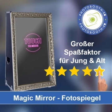 In Karlsbad einen Magic Mirror Fotospiegel mieten