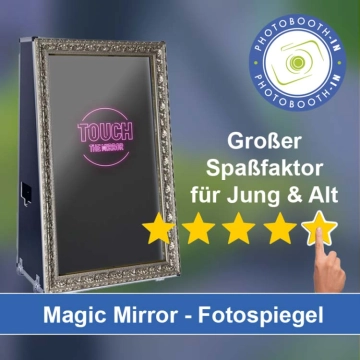 In Karlsfeld einen Magic Mirror Fotospiegel mieten