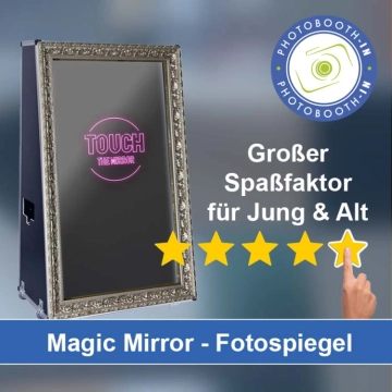 In Karlshagen einen Magic Mirror Fotospiegel mieten