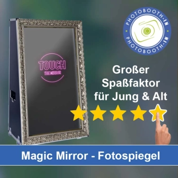 In Karlsruhe einen Magic Mirror Fotospiegel mieten