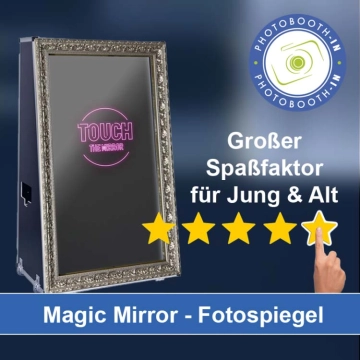 In Karlstadt einen Magic Mirror Fotospiegel mieten