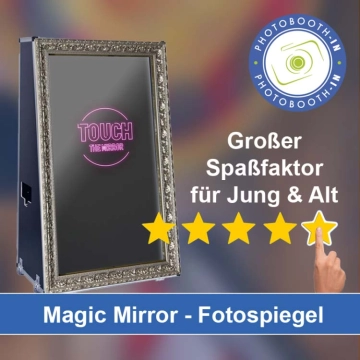 In Kassel einen Magic Mirror Fotospiegel mieten