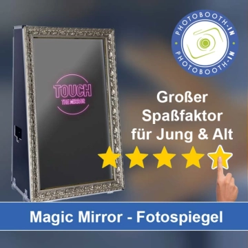 In Kaufungen einen Magic Mirror Fotospiegel mieten