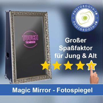 In Kelsterbach einen Magic Mirror Fotospiegel mieten