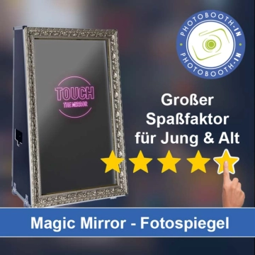 In Kempten einen Magic Mirror Fotospiegel mieten