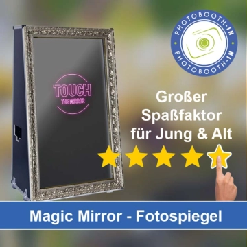 In Kenzingen einen Magic Mirror Fotospiegel mieten