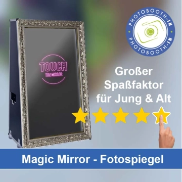 In Ketsch einen Magic Mirror Fotospiegel mieten