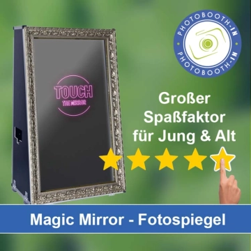 In Kiel einen Magic Mirror Fotospiegel mieten
