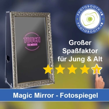 In Kirchanschöring einen Magic Mirror Fotospiegel mieten