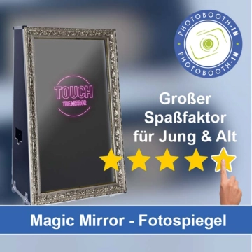 In Kirchberg-Hunsrück einen Magic Mirror Fotospiegel mieten