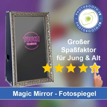 In Kirchberg im Wald einen Magic Mirror Fotospiegel mieten