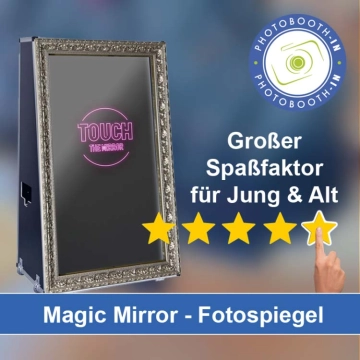 In Kirchentellinsfurt einen Magic Mirror Fotospiegel mieten