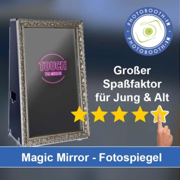 In Kirchheim unter Teck einen Magic Mirror Fotospiegel mieten