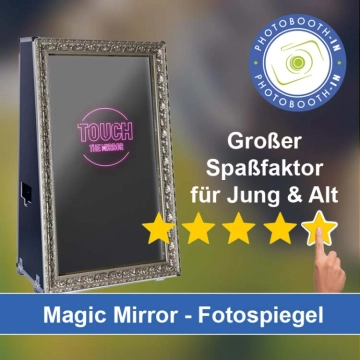 In Kirchlengern einen Magic Mirror Fotospiegel mieten