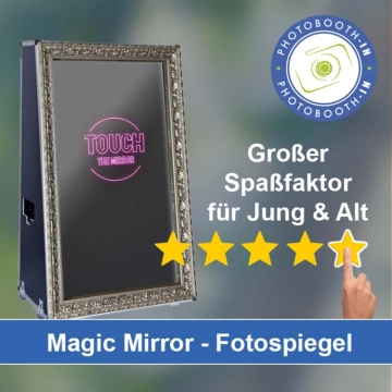 In Kirchlinteln einen Magic Mirror Fotospiegel mieten