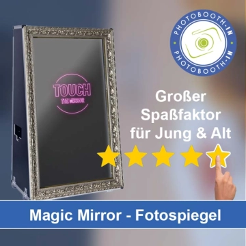 In Kirchroth einen Magic Mirror Fotospiegel mieten