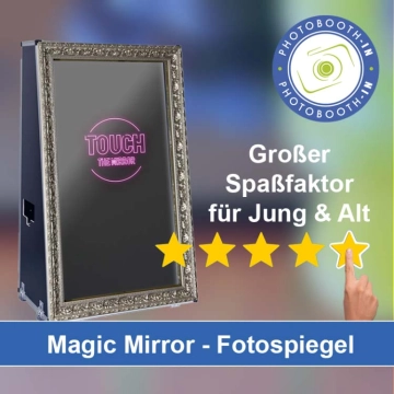 In Kirchzarten einen Magic Mirror Fotospiegel mieten
