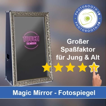 In Kisdorf einen Magic Mirror Fotospiegel mieten