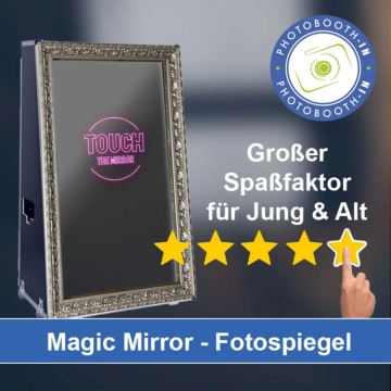 In Kleinostheim einen Magic Mirror Fotospiegel mieten