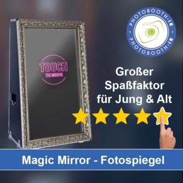 In Klettgau einen Magic Mirror Fotospiegel mieten