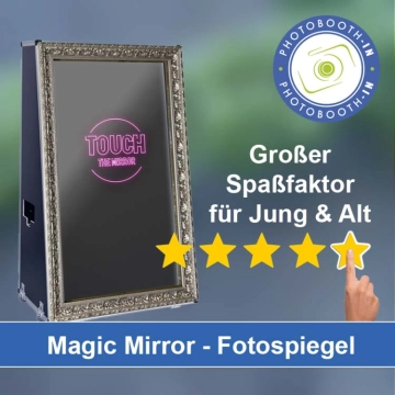 In Klingenberg am Main einen Magic Mirror Fotospiegel mieten