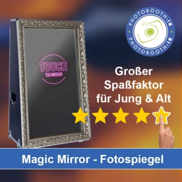 In Klingenberg (Sachsen) einen Magic Mirror Fotospiegel mieten