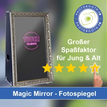 In Kobern-Gondorf einen Magic Mirror Fotospiegel mieten