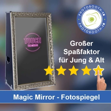 In Köngen einen Magic Mirror Fotospiegel mieten