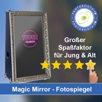 In Königs Wusterhausen einen Magic Mirror Fotospiegel mieten