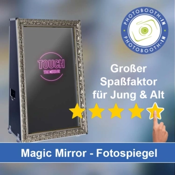 In Königsdorf einen Magic Mirror Fotospiegel mieten