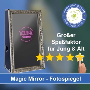 In Königsfeld im Schwarzwald einen Magic Mirror Fotospiegel mieten