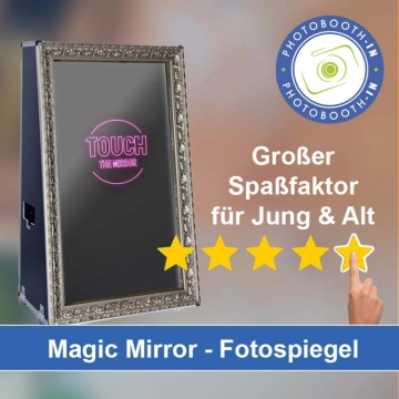In Königsmoos einen Magic Mirror Fotospiegel mieten